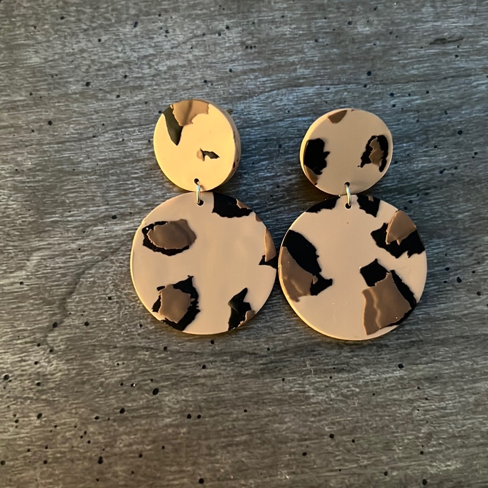 Cheetah Print Earrings